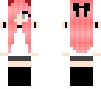 pink haired girl