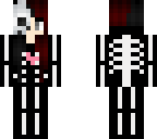 skeleton girl