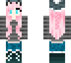 winter kawaii cat girl