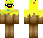 yellow cake skin