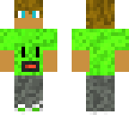 a green smile