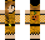 a pumpkin witch
