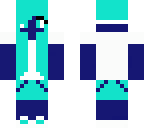 blue girl