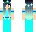 blue ombre dress