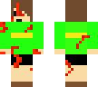chara with blood