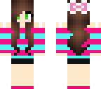 cute girl stripes