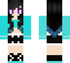 cyan girl
