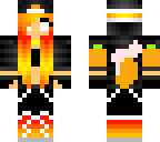 halloween fire girl