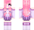 kawaii pink warrior girl