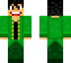 luffy green uniform