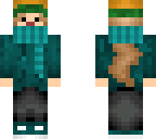 me with scarf