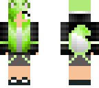 mega fox green girl