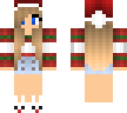 my new christmas skin