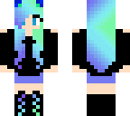 neon cat girl