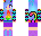 neon rainbow cat