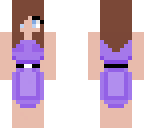 purple dress girl