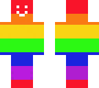 rainbow person
