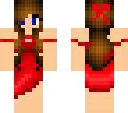 red dress edit