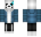 sans blue eye