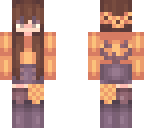 stole pumpkin girl