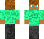 a green boy