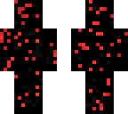 black gray red