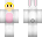 blond easter bunny
