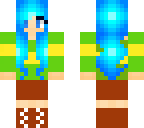 blue hair chara undertale 2