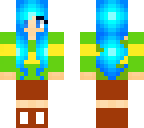 blue hair chara undertale