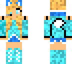 blue skin