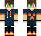 boy orange and blue
