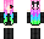 candyfloss haired ghoul