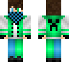 cool blue and green boy