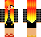 cool fire girl