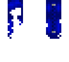 electric blue hair base