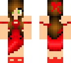 fancy red dress