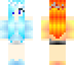 fire ice girl