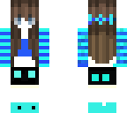 fix of blue kawaii girl