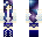 galaxy hair girl