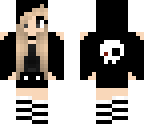 goth or emo girl