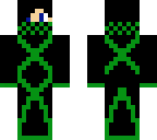 green and black