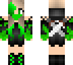 green ninja girl