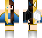 half demon half angel blue