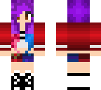 harley quinn with purple hair