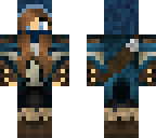 huntress with blue mask