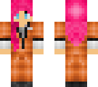 inmate with pink hair