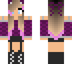 magenta fall girl