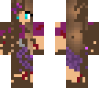 mud covered girl
