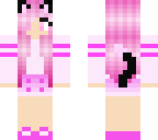 pink catgirl
