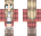 plaid girl